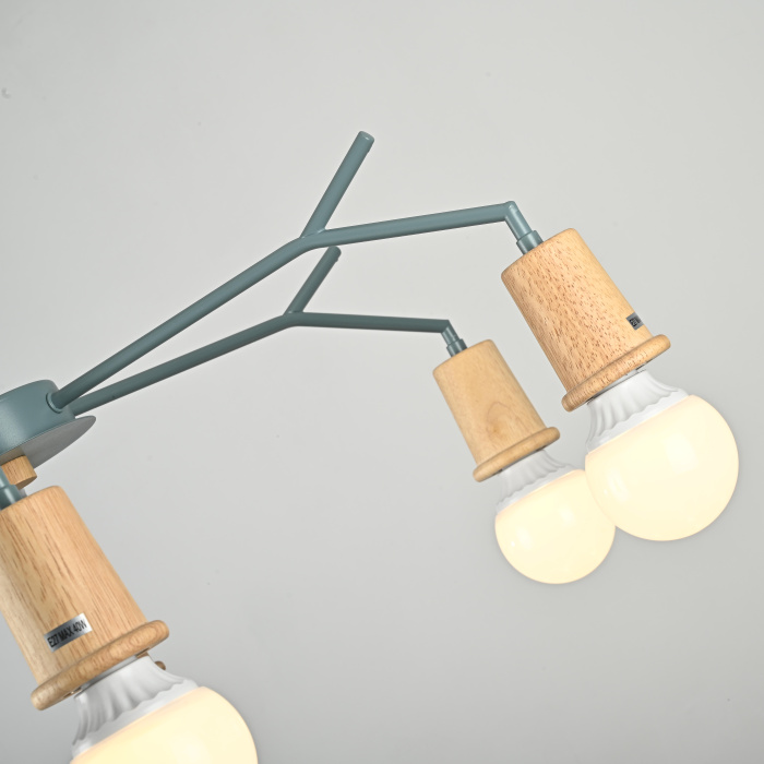 Люстра на штанге LES COLOR D80 Blue ImperiumLoft 220509-23