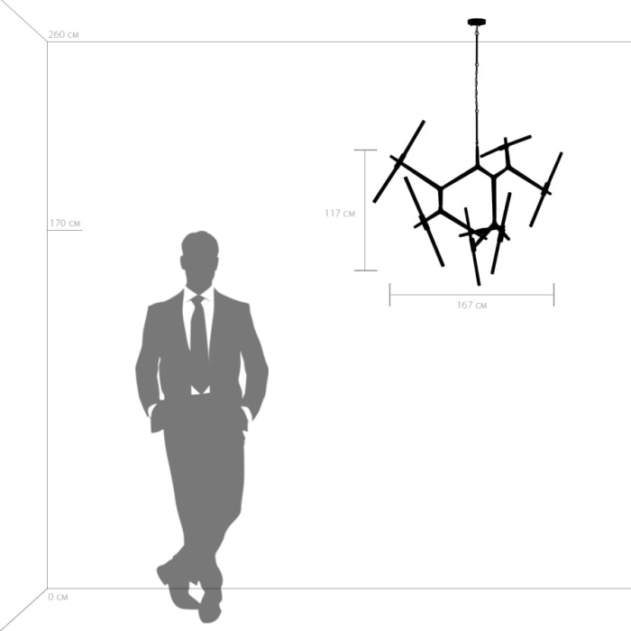 Подвесная люстра Struttura LIGHTSTAR 742146