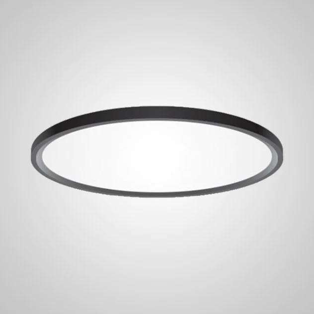 Потолочный светильник EXTRASLIM D80 Black ImperiumLoft