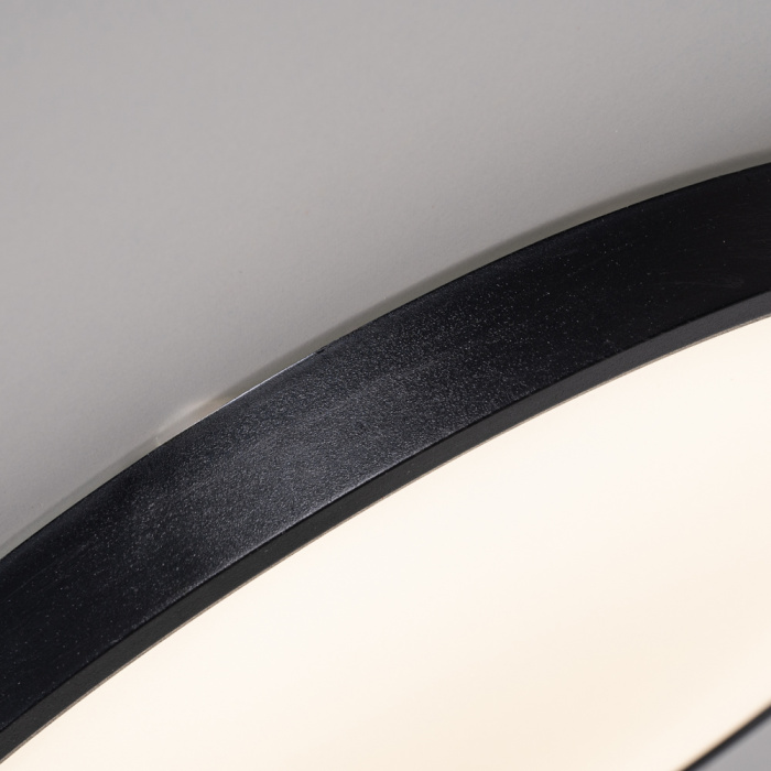 Потолочный светильник EXTRASLIM D80 Black ImperiumLoft