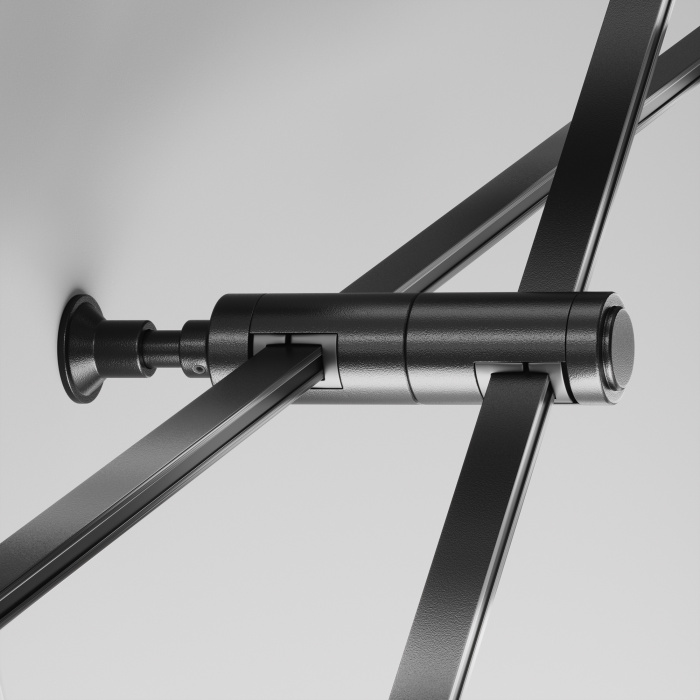 Крепление настенное Wall двойное Flarity черный Maytoni TRA155CW-D1-B