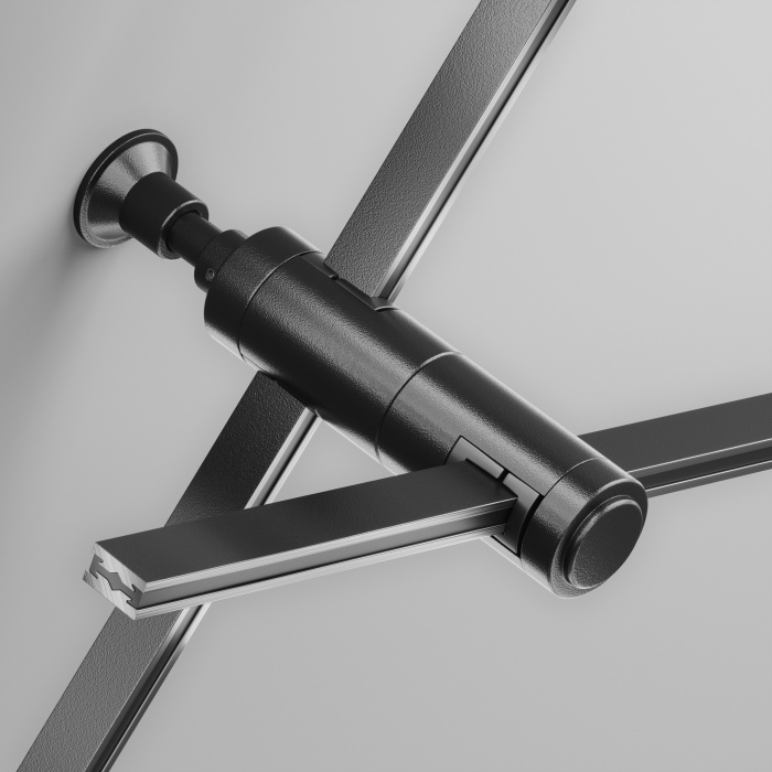 Крепление настенное Wall двойное Flarity черный Maytoni TRA155CW-D1-B