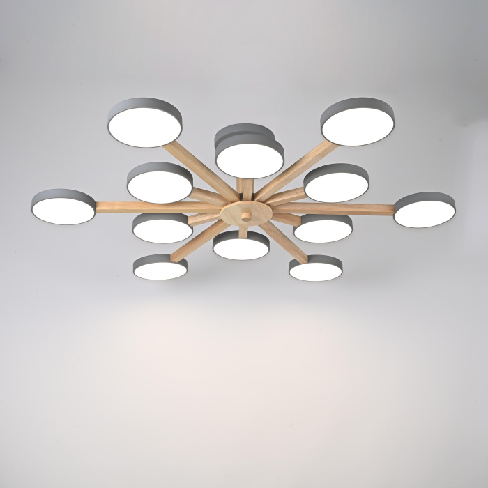 Потолочный светильник TURNA L12 Grey ImperiumLoft