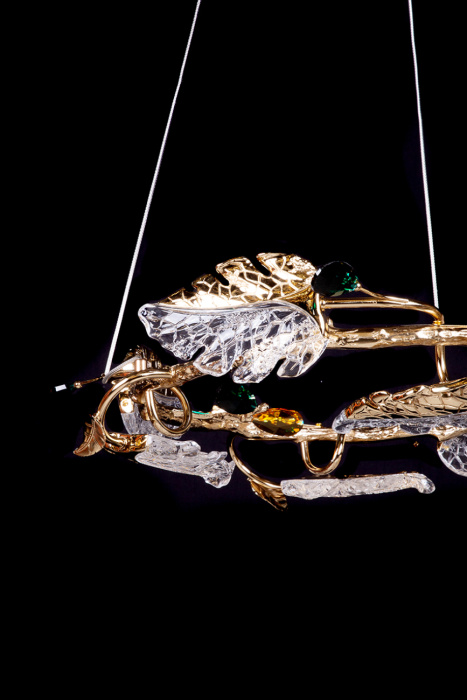 Подвесная люстра Leon Olivia LE3037/600 GD