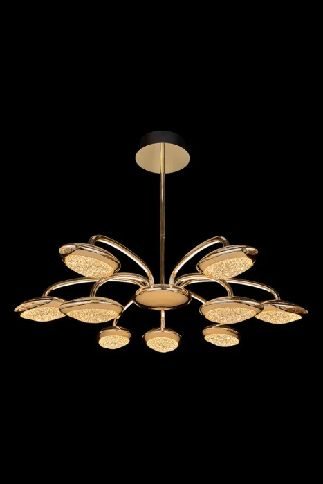 Люстра на штанге Leon Stacy LE7902/6+3 Gold