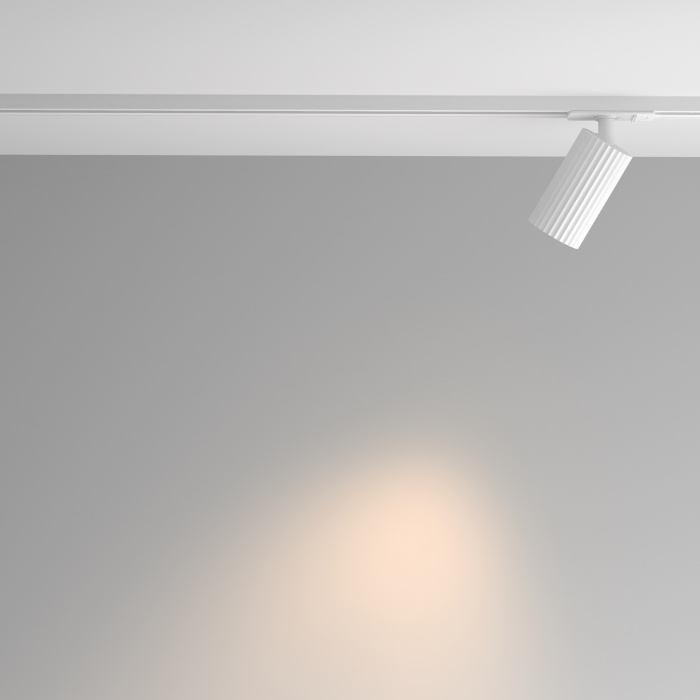 Трековый светильник Maytoni Calipso TR218-1-GU10-W