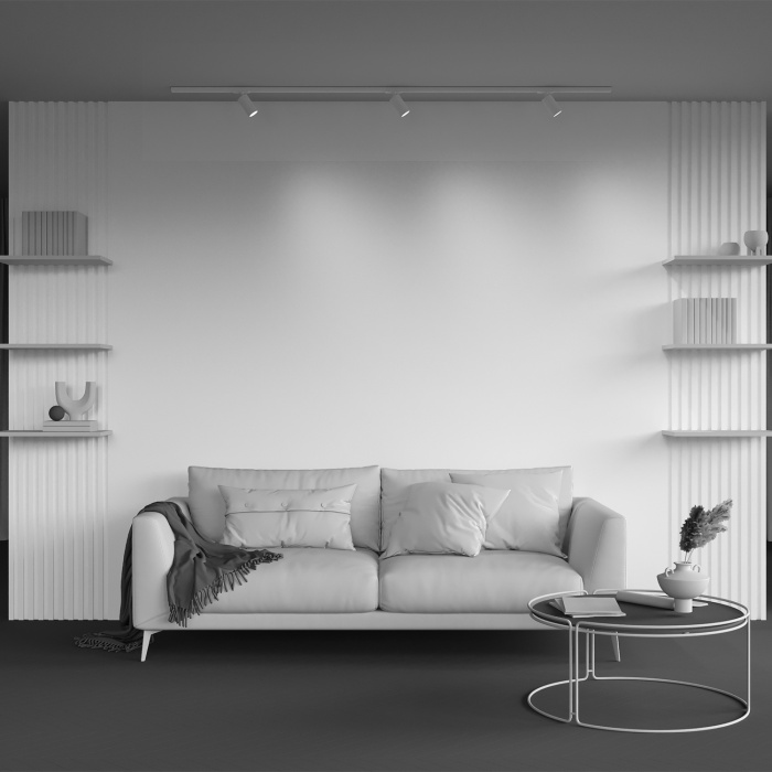 Трековый светильник Maytoni Calipso TR218-1-GU10-W