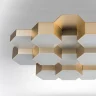 Светильник потолочный FAVO LED-80W 3840LM Satin Gold 3000K (в комплекте) 750161 (MX13003032-16А)