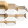 Светильник потолочный FAVO LED-80W 3840LM Satin Gold 3000K (в комплекте) 750161 (MX13003032-16А)