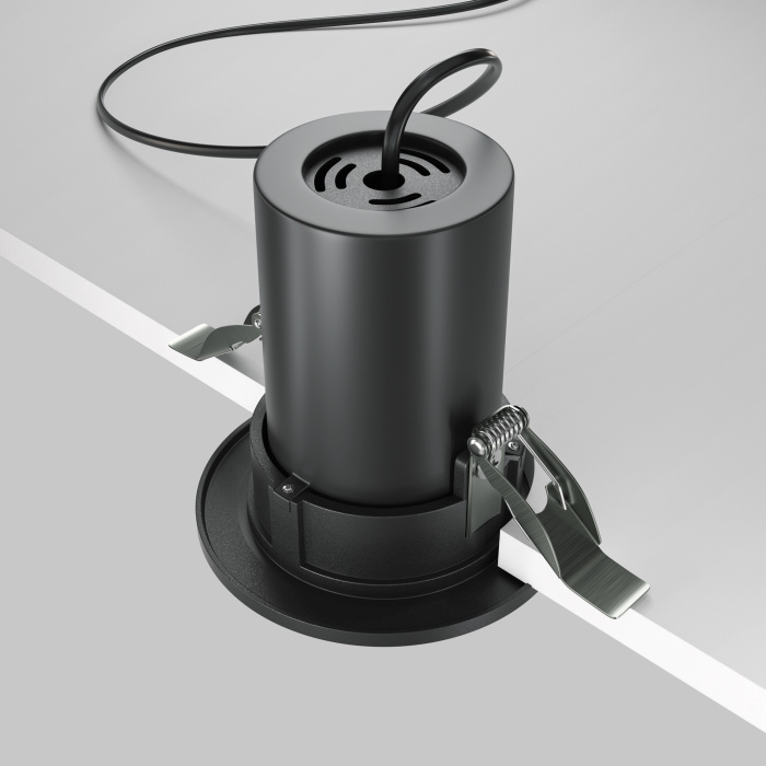 Встраиваемый светильник Maytoni Hidden DL045-01-10W4K-B