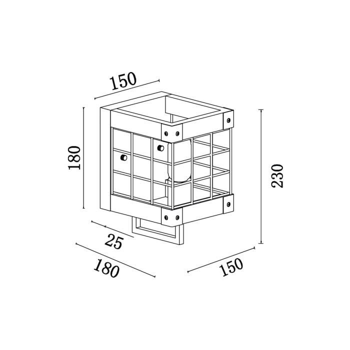 Бра VL6062W01 Vele Luce