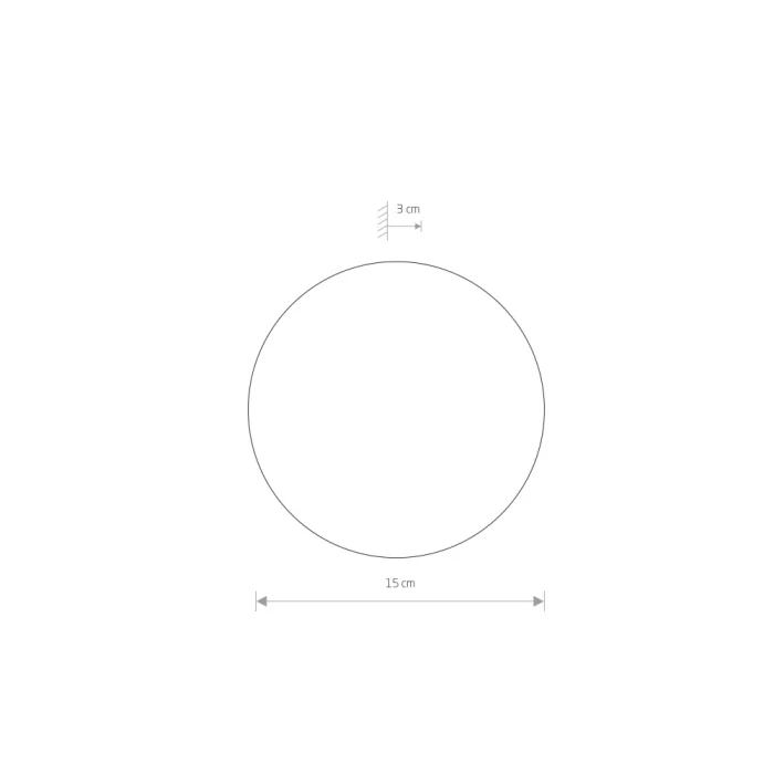 Настенный светильник Nowodvorski Ring Led S Gold 10317