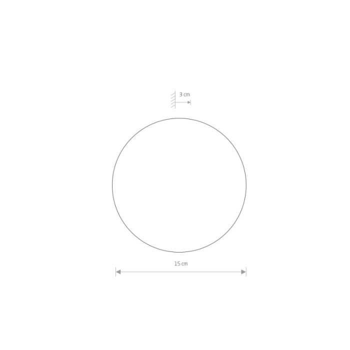 Настенный светильник Nowodvorski Ring Led S Gold 10317