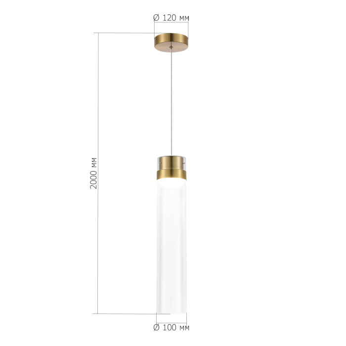 Подвесной светильник ST LUCE CHAMPAGNE SL6236.303.01