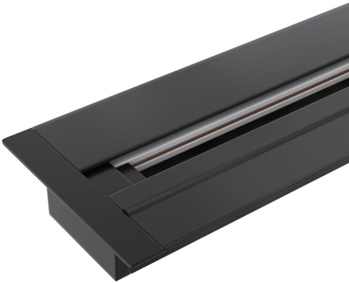 Встраиваемый однофазный шинопровод Elektrostandard Track rail bk recessed 4690389178528