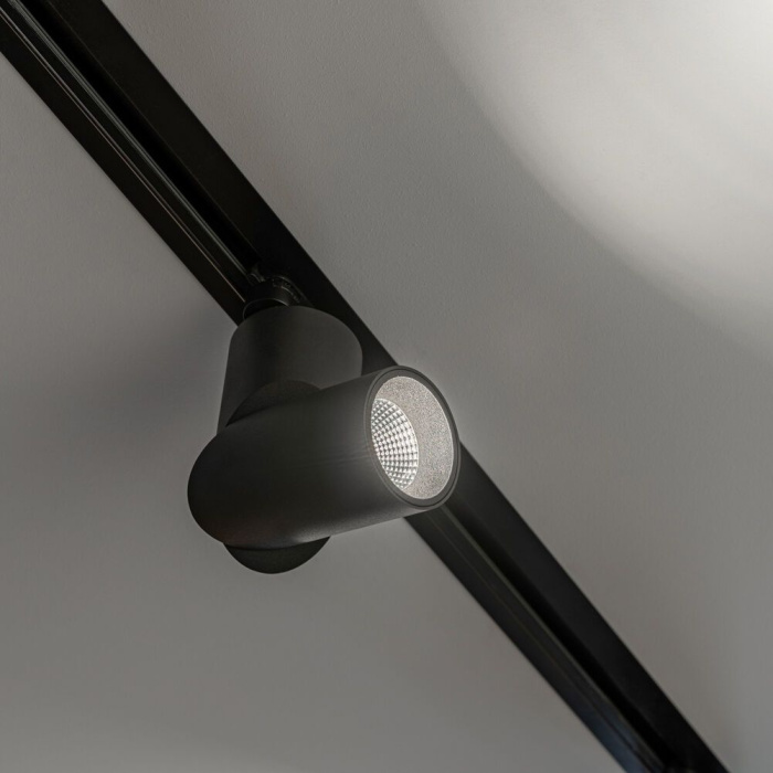 Встраиваемый однофазный шинопровод Elektrostandard Track rail bk recessed 4690389178528