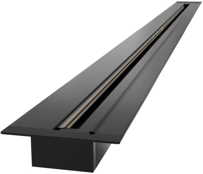 Встраиваемый однофазный шинопровод Elektrostandard Track rail bk recessed 4690389178528