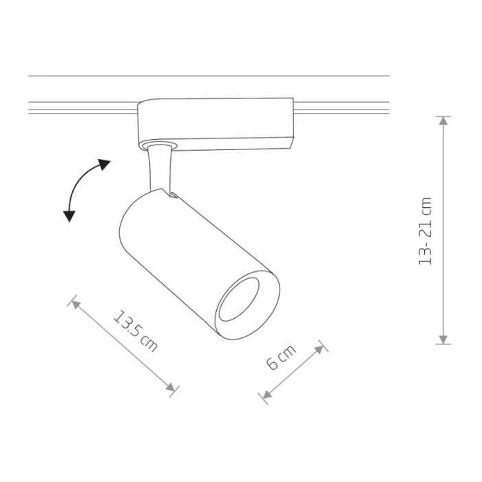 Трековый светильник Nowodvorski Profile Iris 9004