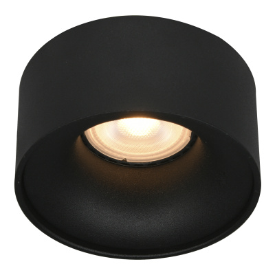 Светильник встраиваемый Черный GU10 1*50W IP20 D85xH104 220V Без ламп ST260.408.01