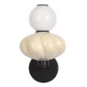 Светильник настенный ST-Luce черный/желтый, опаловый LED 1*8W 3000K SL6134.411.01