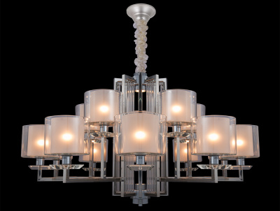 Люстра 4410+5/C chrome Newport