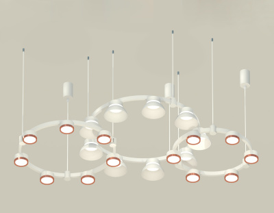 Комплект подвесного светильника Techno Ring с акрилом Ambrella light XR92082020