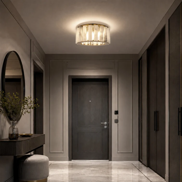 Светильник потолочный ST-Luce Бронза, Прозрачный/Белый алебастр E14 6*40W SL1516.302.06