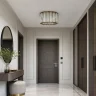 Светильник потолочный ST-Luce Бронза, Прозрачный/Белый алебастр E14 6*40W SL1516.302.06
