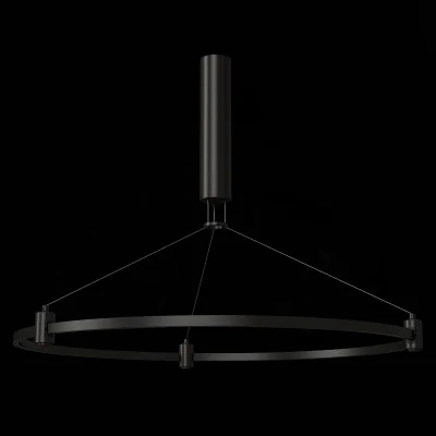 Шинопровод-кольцо FARM с подвесами и основанием под блок питания ST-Luce Черный ST025.413.00