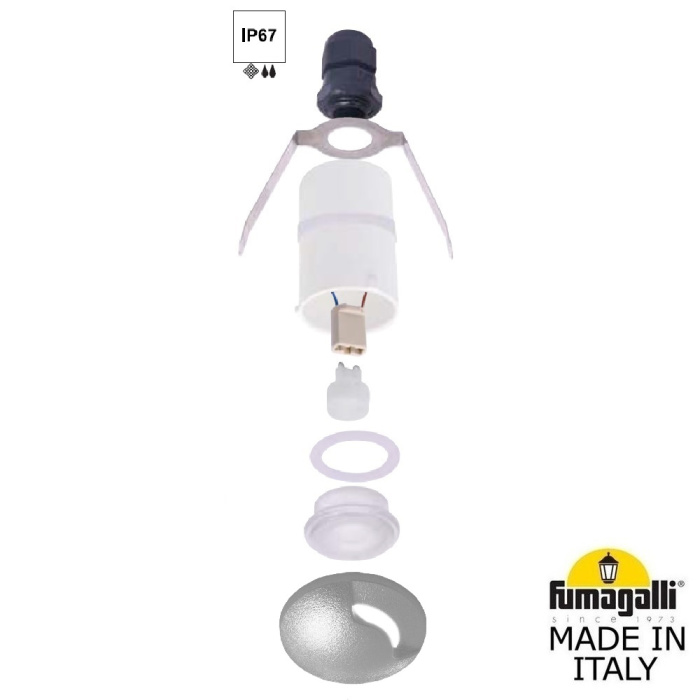 Уличный встраиваемый светильник FUMAGALLI TERESA 1L 2L1.000.000.LXZ1L