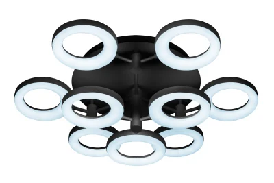 Потолочная люстра iLedex Jomo FS-014-X9 108W BK