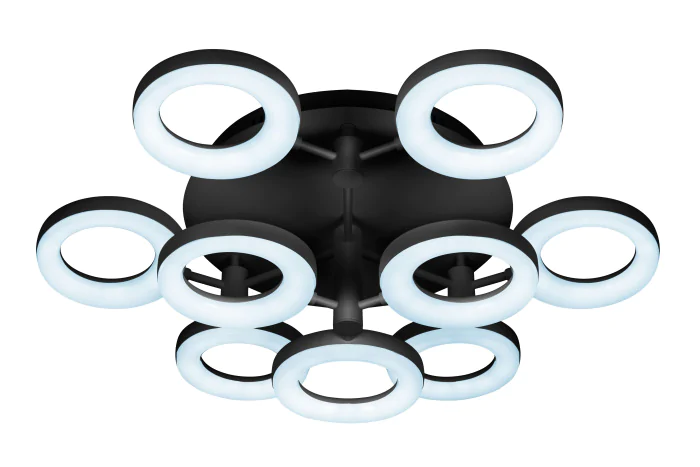 Потолочная люстра iLedex Jomo FS-014-X9 108W BK