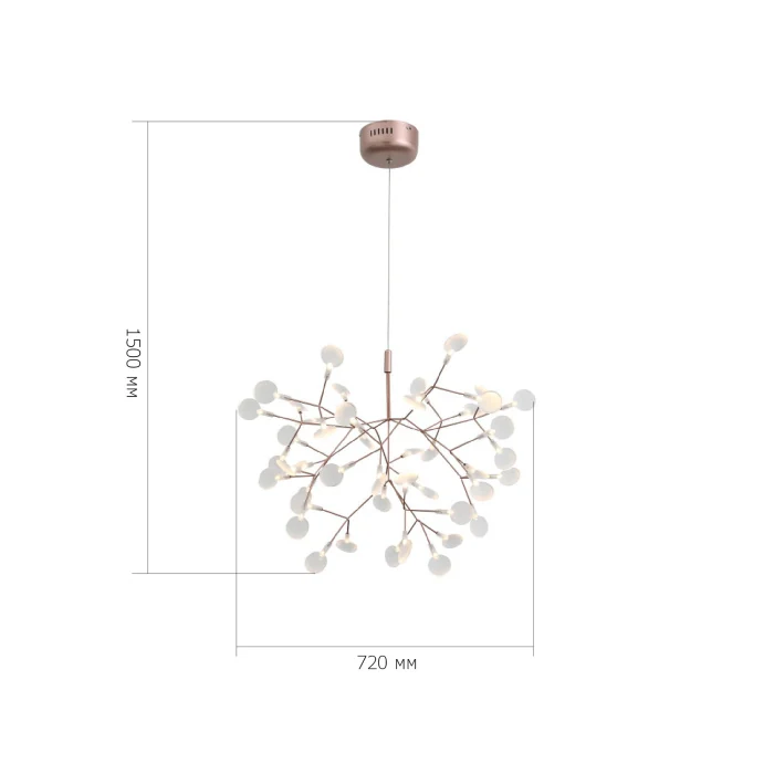 Подвесная светодиодная люстра ST Luce Rafina SL379.203.45