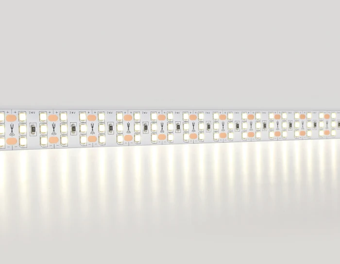 Светодиодная лента трехрядная Ambrella Light GS3902 2835 324Led /26W m/ 24V IP20 4500K 5m Ambrella light GS3902