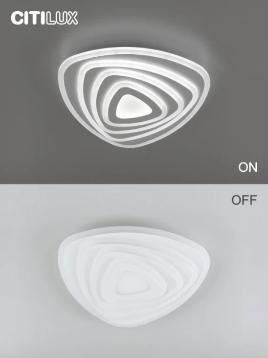 Светильник потолочный Citilux Триест Смарт CL737A34E