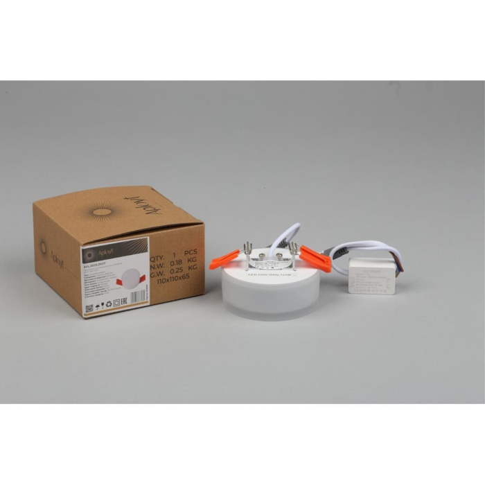 Светильник встраиваемый Aployt Lea APL.0033.09.07