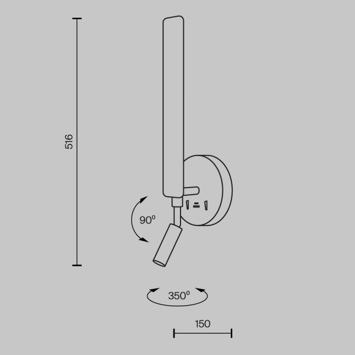 Бра Maytoni Combo MOD214WL-L8W3K1