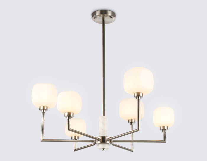 Люстра на штанге с мрамором AMBRELLA light LH53001