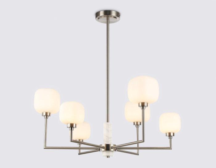 Люстра на штанге с мрамором AMBRELLA light LH53001