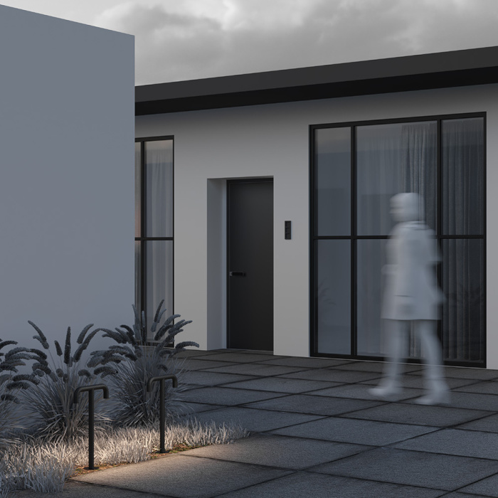 Садово-парковый светильник Maytoni Sleek O477FL-L4GF3K