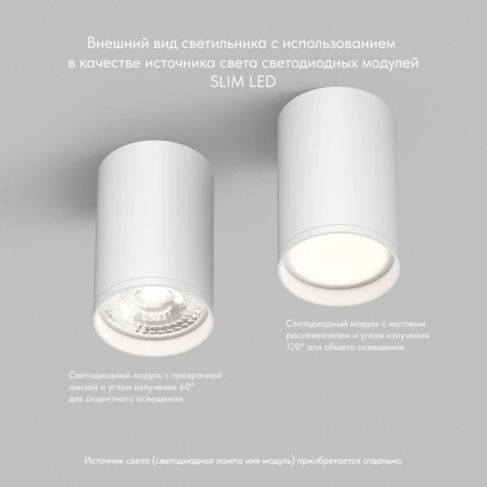 Накладной светильник Denkirs TUBE DK2050-WH
