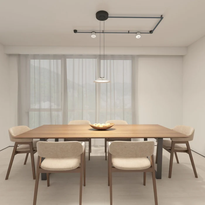 Светильник на шине Denkirs BELTY FLOW DK5565-WH+BK