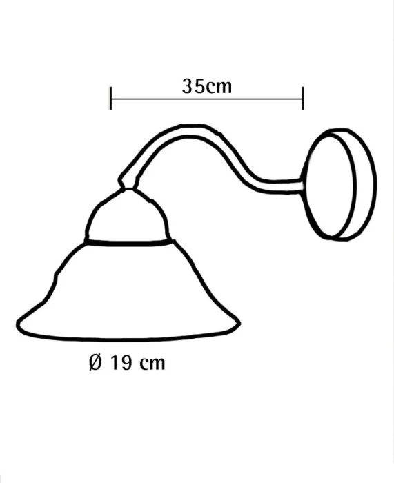 Бра Berliner Messinglampen A1-21ebA