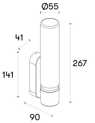 Светильник для ванной комнаты Leds C4 DRESDE LED