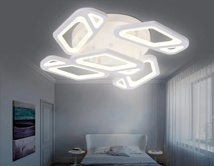 Потолочный светодиодный светильник с пультом Ambrella light FA587