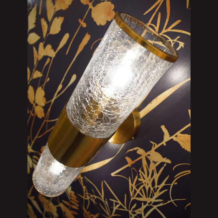 Бра Cloyd LEIBNIZ W2 / выс. 45 см - латунь темная (арт.20139)