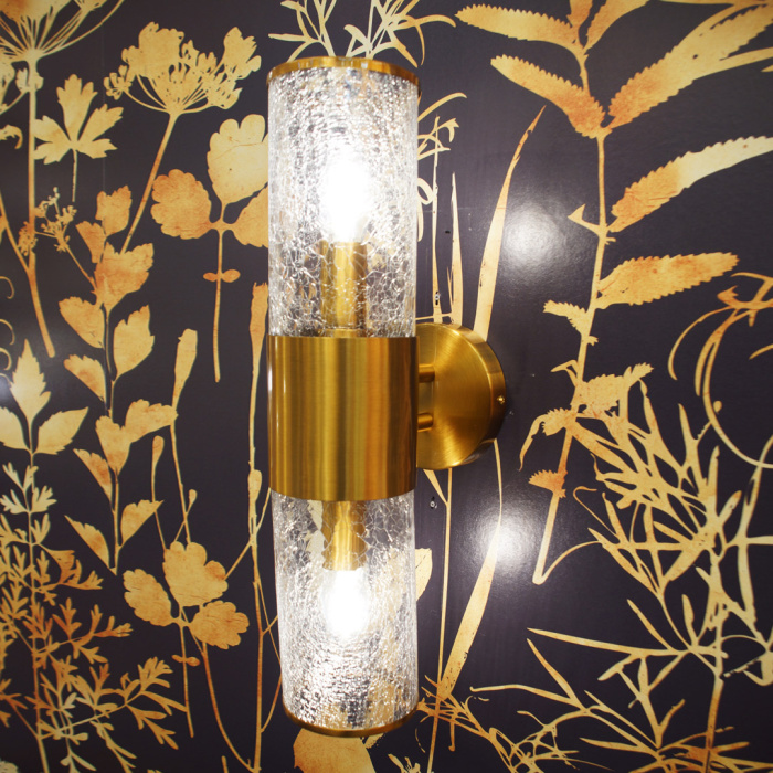 Бра Cloyd LEIBNIZ W2 / выс. 45 см - латунь темная (арт.20139)