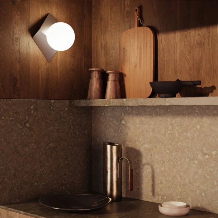 Настенный светильник Maytoni Cubeo MOD445WL-01PT