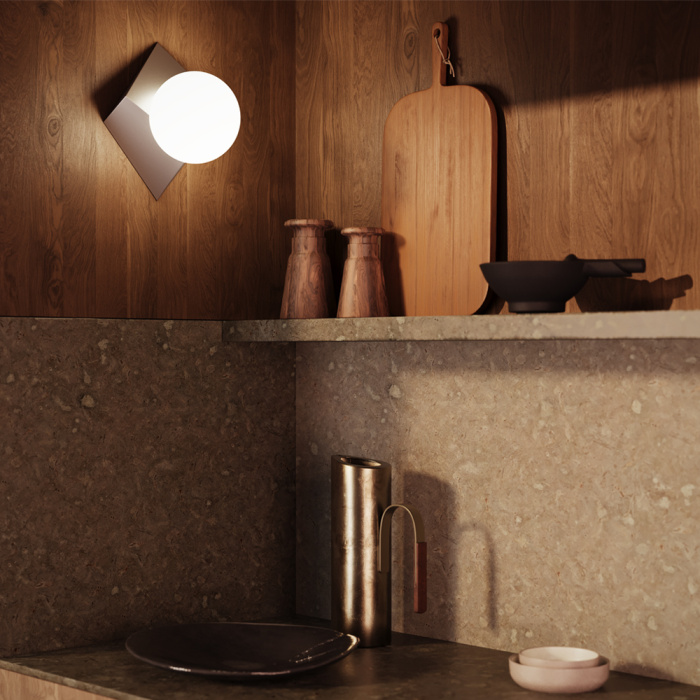 Настенный светильник Maytoni Cubeo MOD445WL-01PT