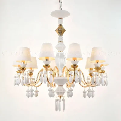 Люстра Cloyd LOTTIE-C C10 / Ø80 см- белая керамика (арт.11244)